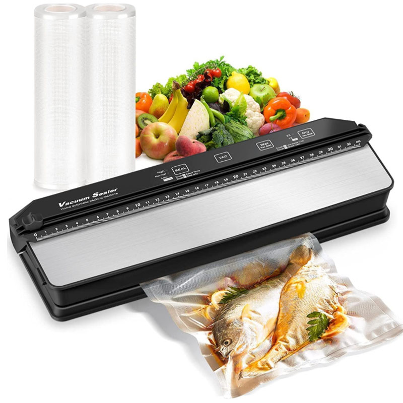 Food Vacuum Sealer Machine - آلة تفريغ الهواء للتعبئة، جهاز منزلي