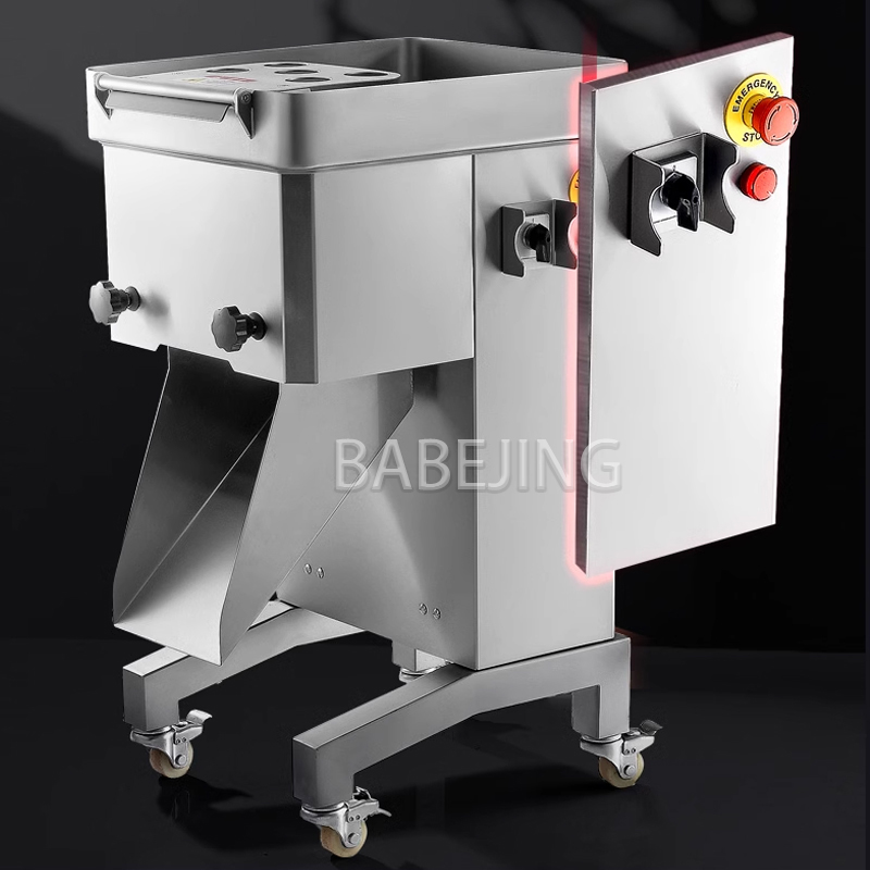 Automatic Meat Slicer Home - قطاعة لحم كهربائية بشفرة من الفولاذ
