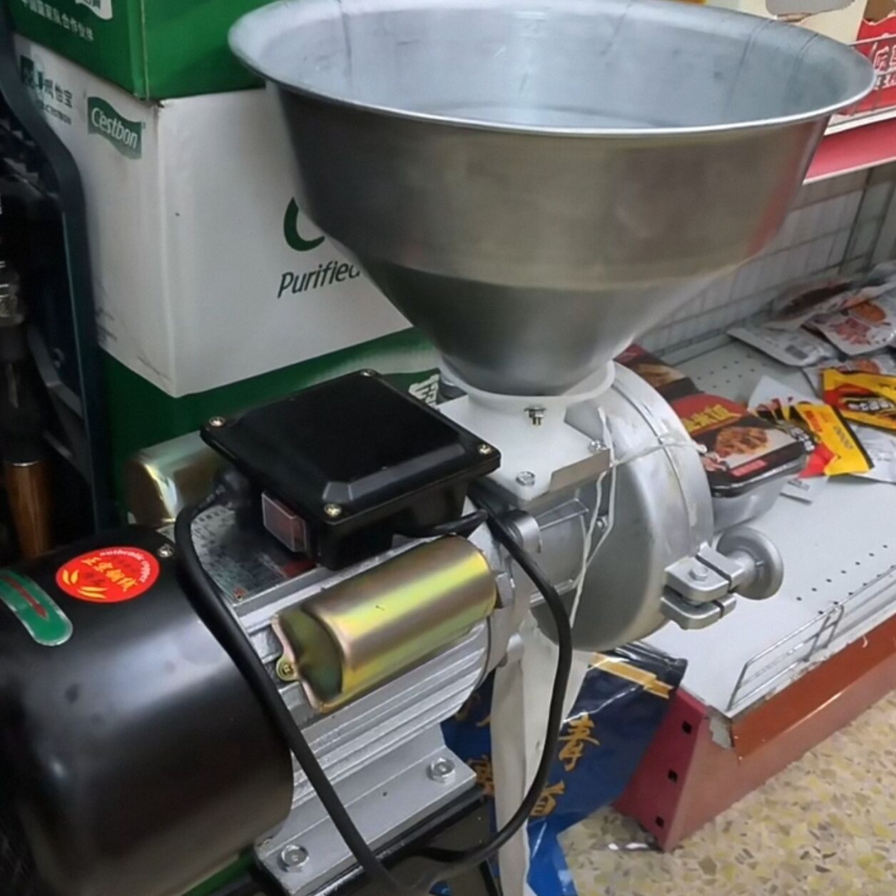 Coffee Bean Grinder Electric - مطحنة الحبوب الكهربائية، مطحنة حبوب الذرة