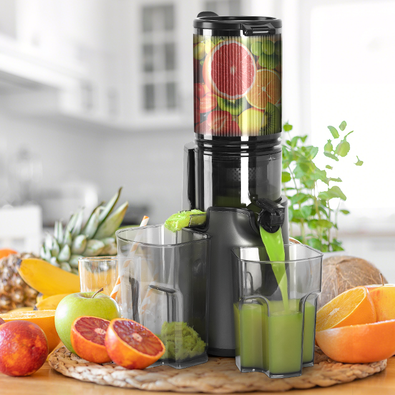 Electric Slow Juicer Cold Press - عصارة تولايف بطيئة السرعة وعصرية بالضغط