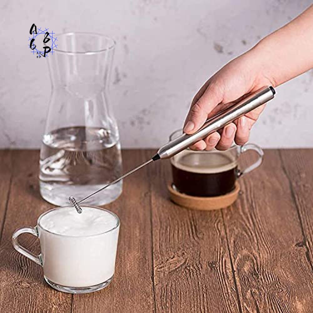 Electric Milk Frother Handheld - جهاز A68P لصنع رغوة الحليب الكهربائي،