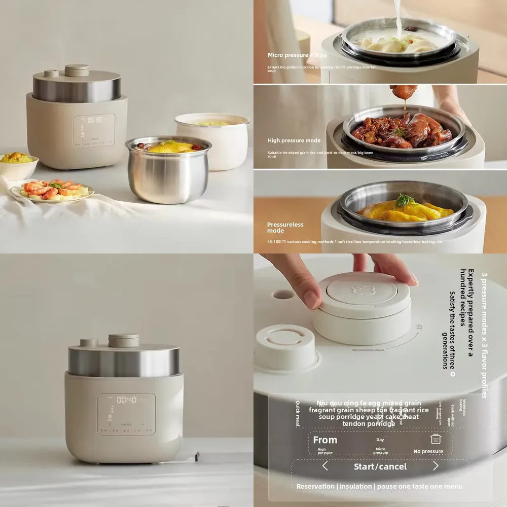 Smart Instant Pressure Cooker - قدر طهي الأرز الفوري غير المطلي