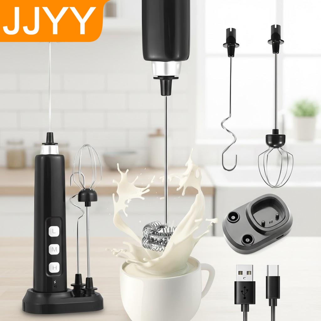 Portable Blender Usb Rechargeable - خلاط حليب كهربائي محمول قابل لإعادة