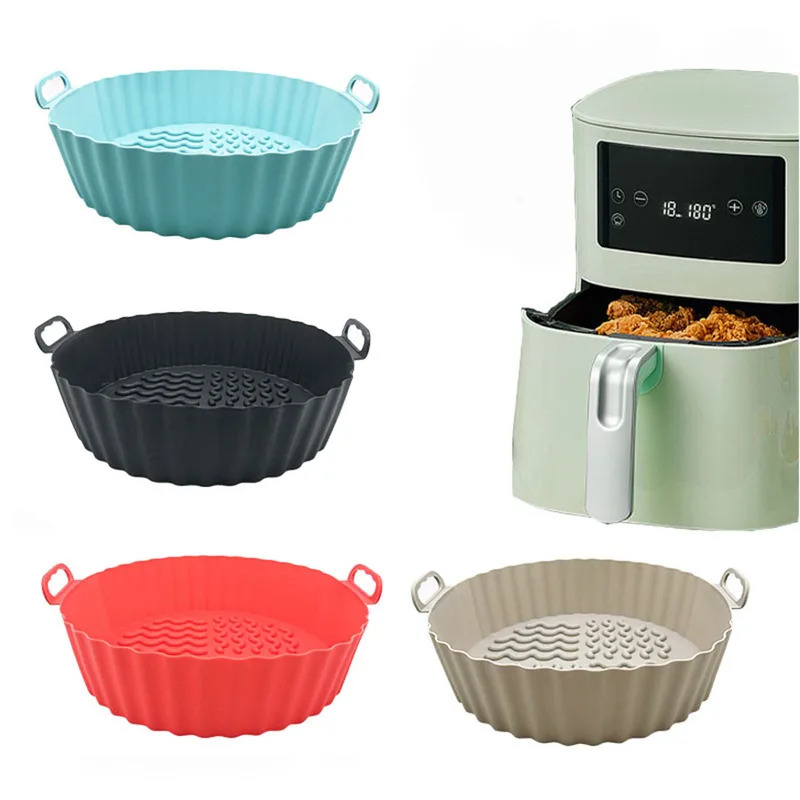 Air Fryer Silicone Pot Liner - مقلاة هوائية بطانات سيليكون مقلاة هوائية