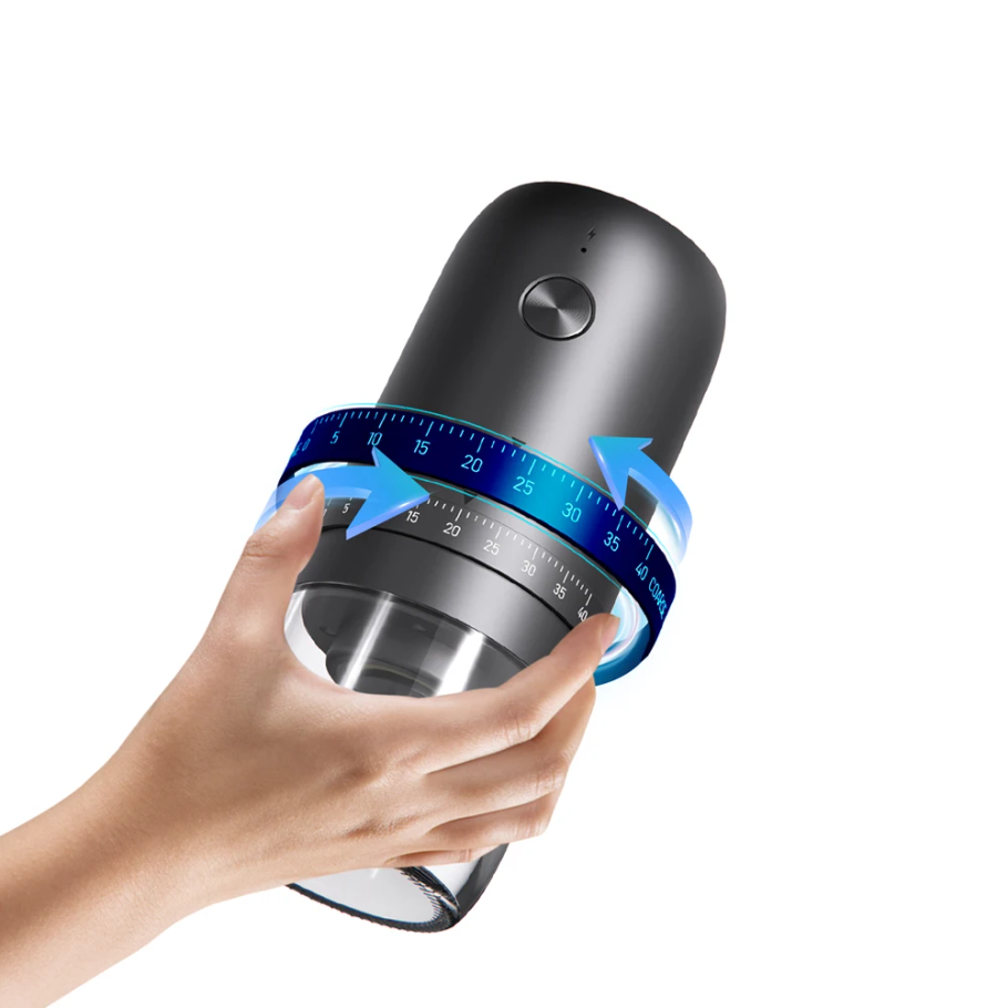 Coffee Bean Grinder Electric - مطحنة قهوة كهربائية محمولة بسعة 1800
