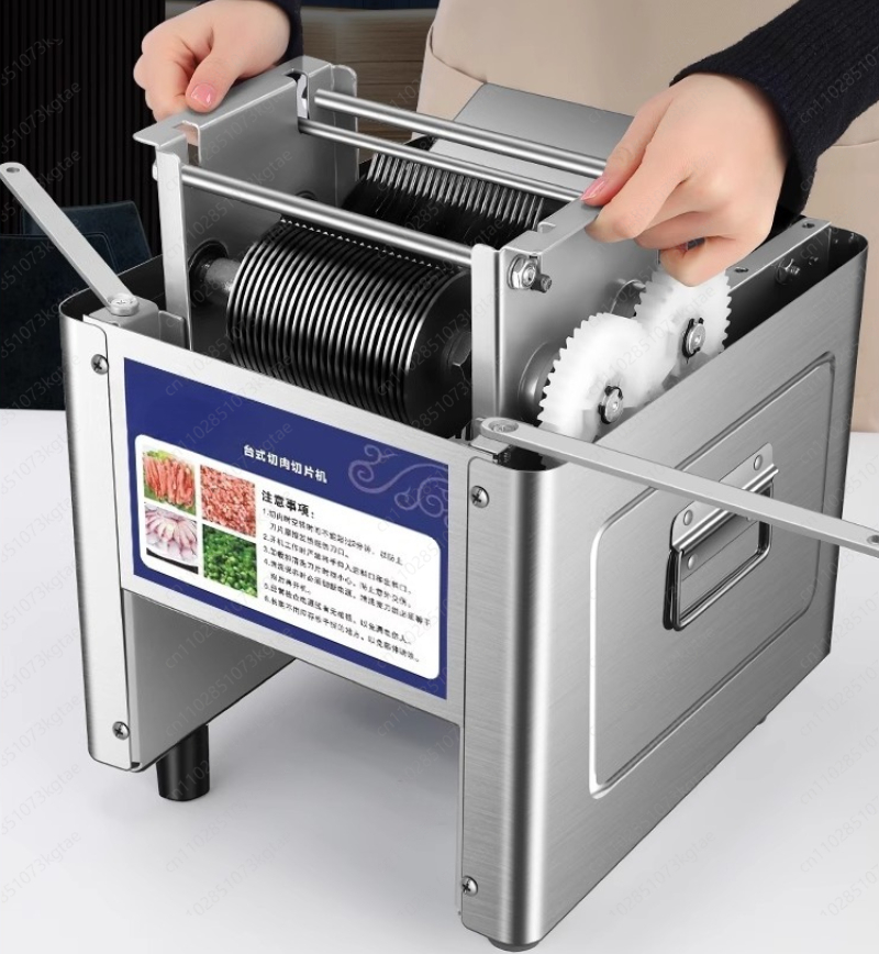 Automatic Meat Slicer Home - ماكينة تقطيع اللحوم الكهربائية بقوة 220