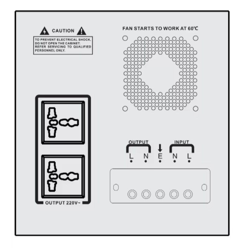 KEBO SDR 8000VA منظم جهد التيا - مراجعة Home Appliances وسعره
