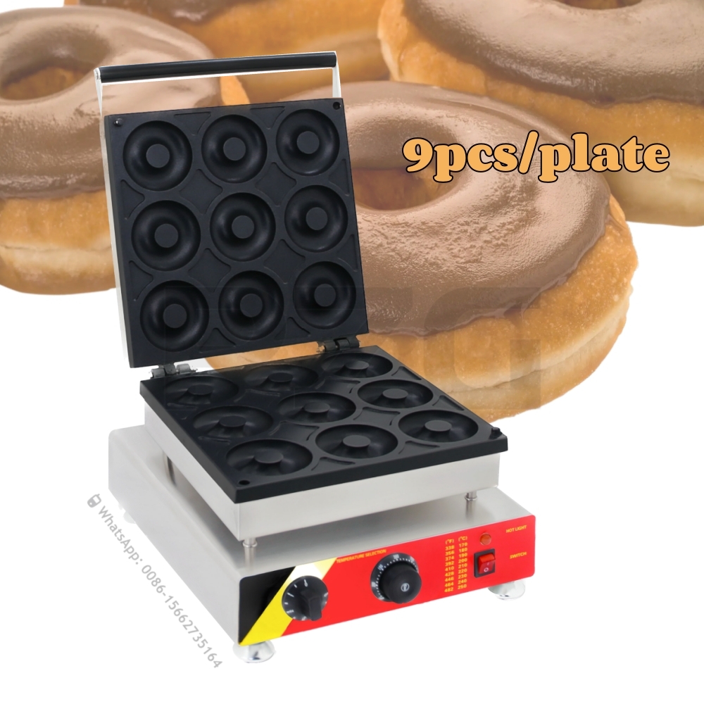 آلة صنع الدونات الكهربائية الت - مراجعة Mini Waffle Maker Machine وسعره