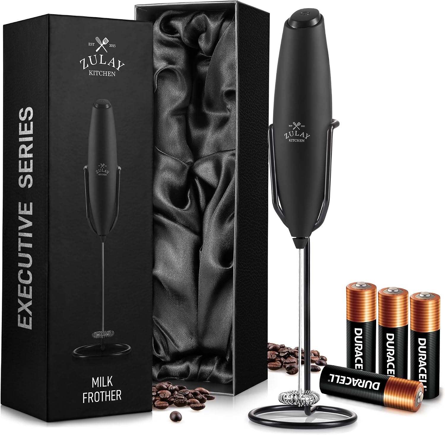 جهاز صنع رغوة الحليب الكهربائي - مراجعة Electric Milk Frother Handheld وسعره