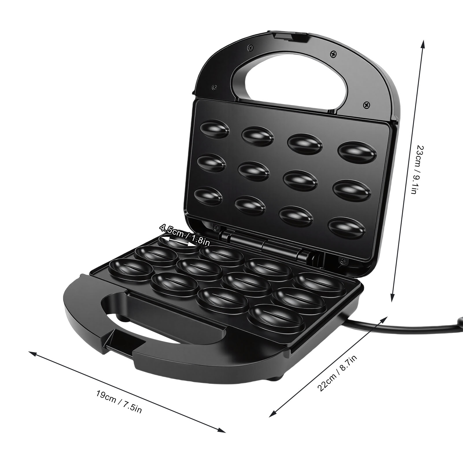 ماكينة صنع الكوكيز والوافل الك - مراجعة Mini Waffle Maker Machine وسعره
