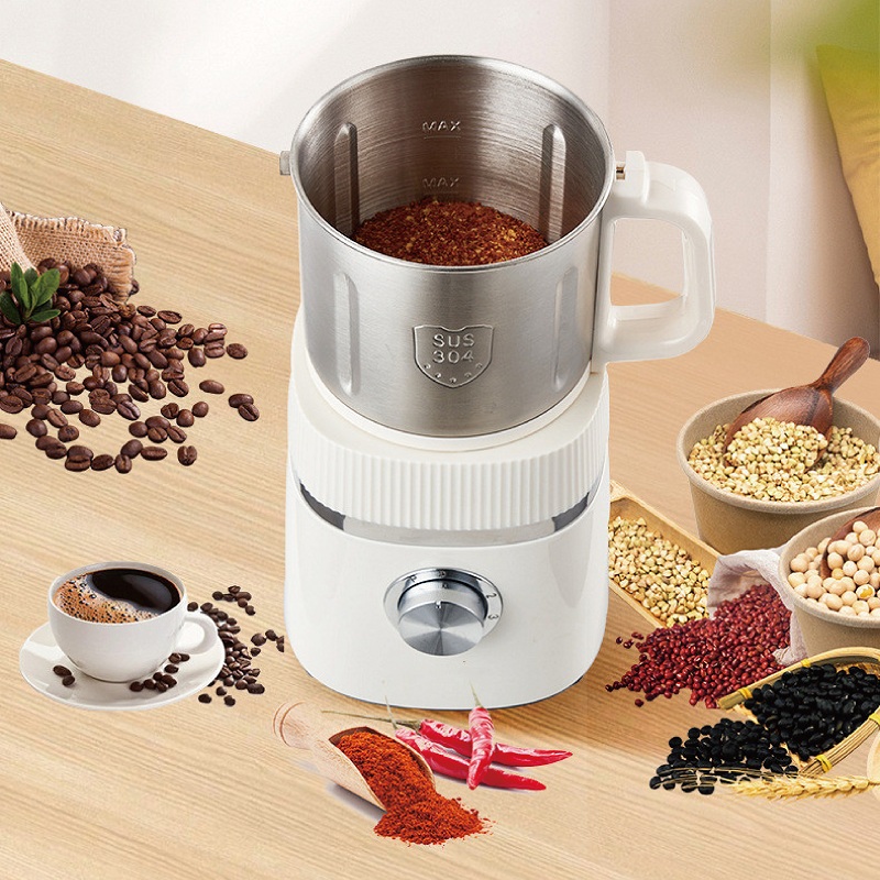 طاحونة كهربائية من الفولاذ الم - مراجعة Coffee Bean Grinder Electric وسعره