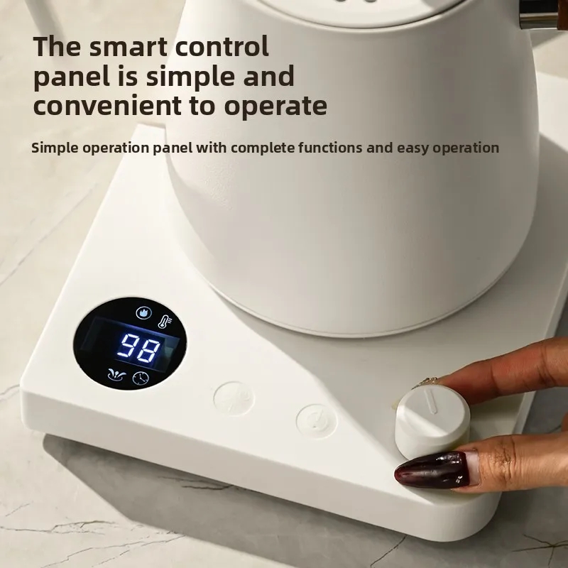 غلاية كهربائية بعنق الإوزة سعة - مراجعة Electric Kettle Temperature Control وسعره