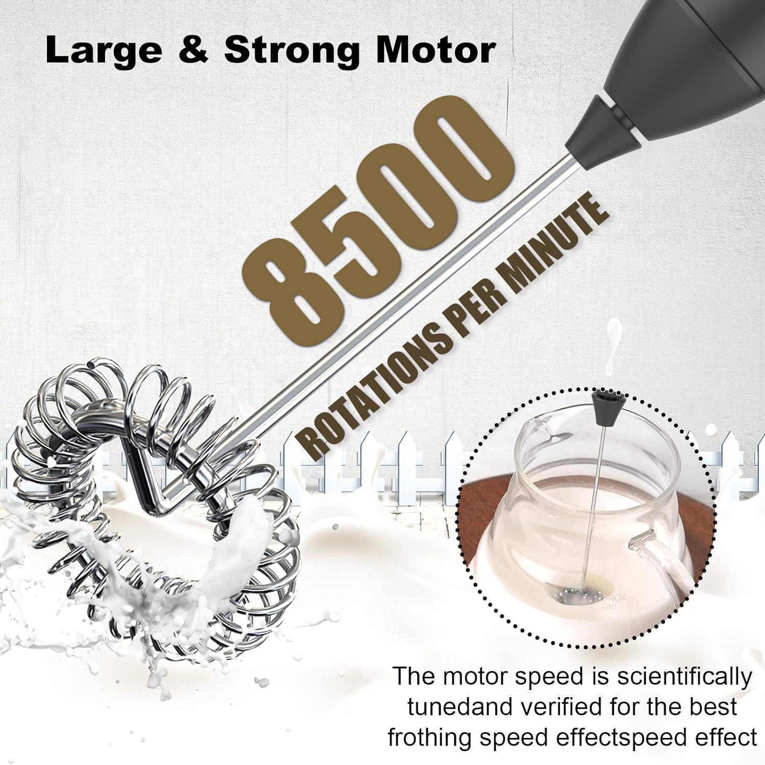 جهاز رغوة الحليب القابل لإعادة - مراجعة Electric Milk Frother Handheld وسعره