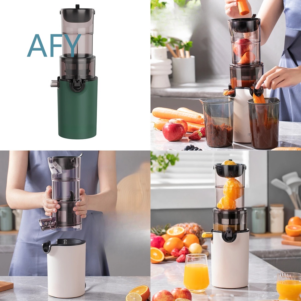عصارة كهربائية بطيئة 220 فولت  - مراجعة Electric Slow Juicer Cold Press وسعره