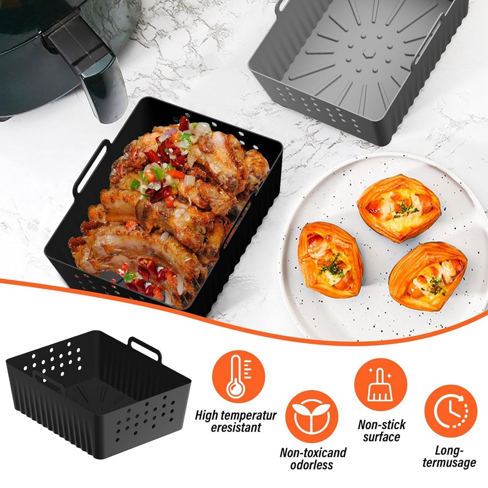 جديد ورائج - متوفر الآن: قطعتا - مراجعة Air Fryer Silicone Pot Liner وسعره