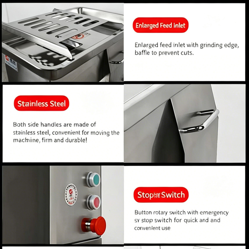 آلة تقطيع اللحوم الكهربائية 11 - مراجعة Automatic Meat Slicer Home وسعره