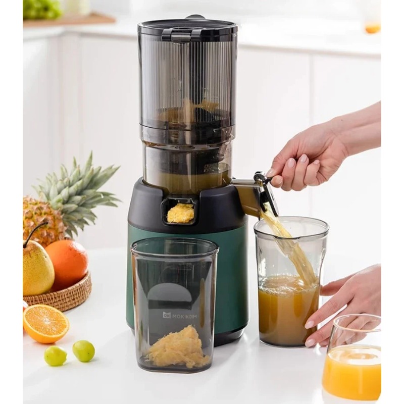 220 فولت عصارة بطيئة الصحافة ا - مراجعة Electric Slow Juicer Cold Press وسعره