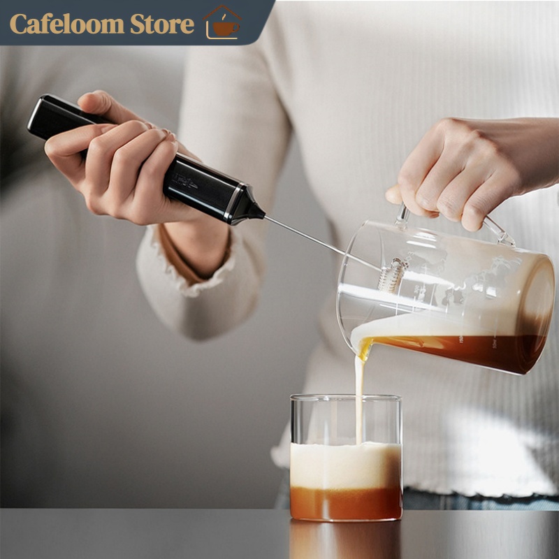 MHW-3BOMBER جهاز خفق الحليب ال - مراجعة Electric Milk Frother Handheld وسعره