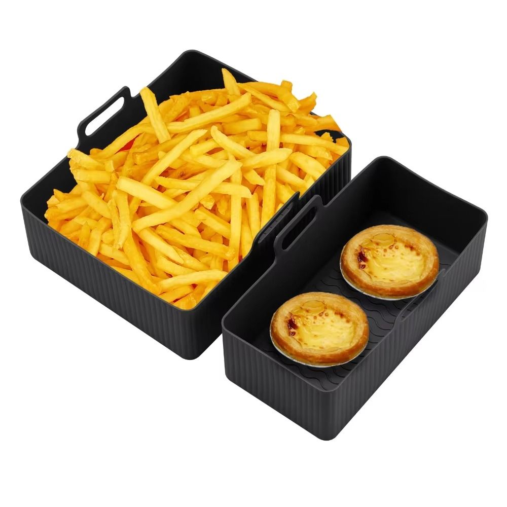 بطانة مقلاة هوائية سعة 6 لتر/3 - مراجعة Air Fryer Silicone Pot Liner وسعره