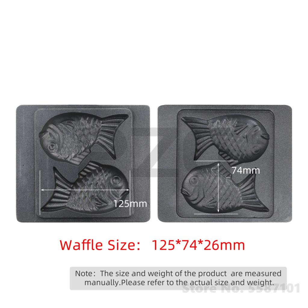 الفولاذ المقاوم للصدأ الغاز Ta - مراجعة Mini Waffle Maker Machine وسعره