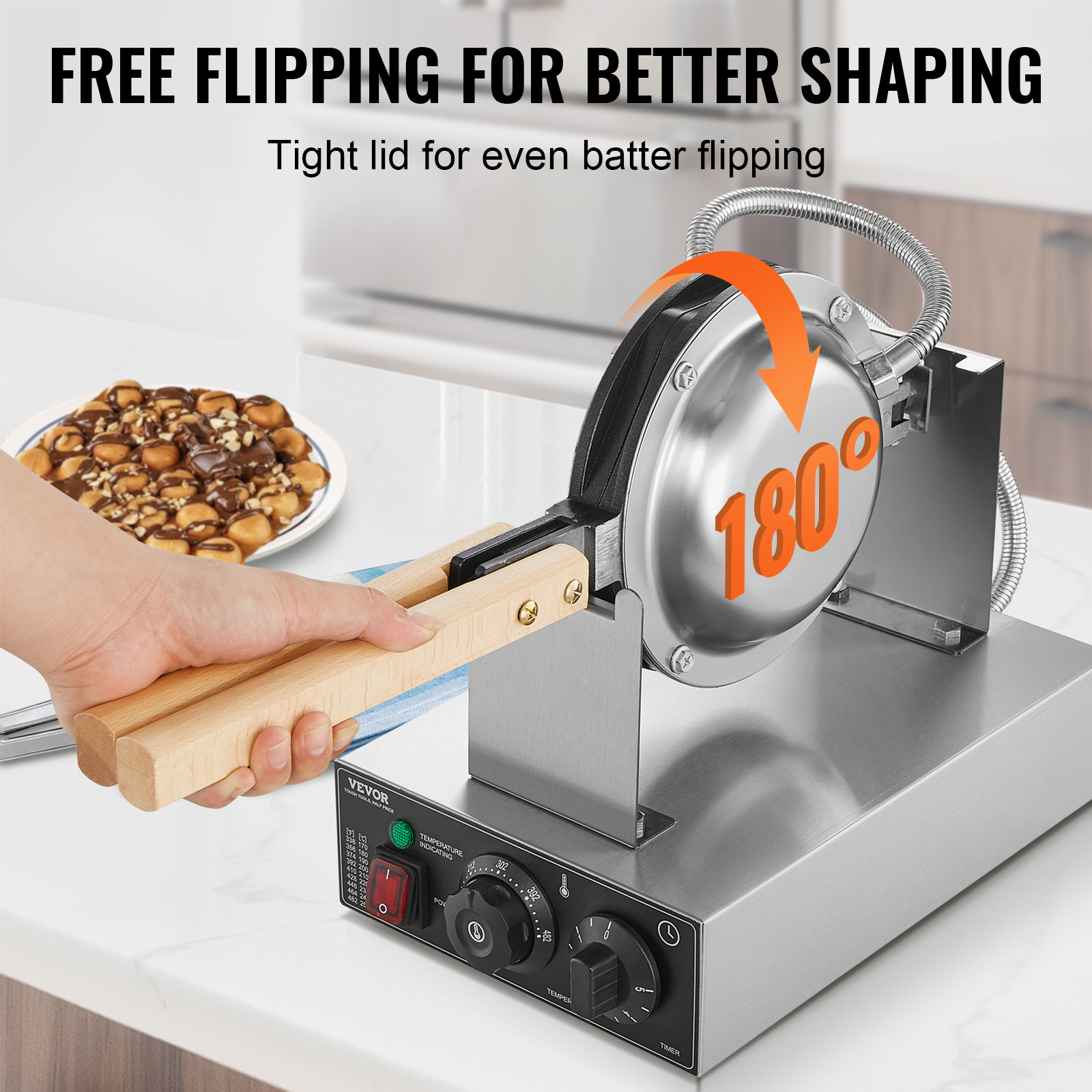 ماكينة صنع الوافل بفقاعات البي - مراجعة Mini Waffle Maker Machine وسعره