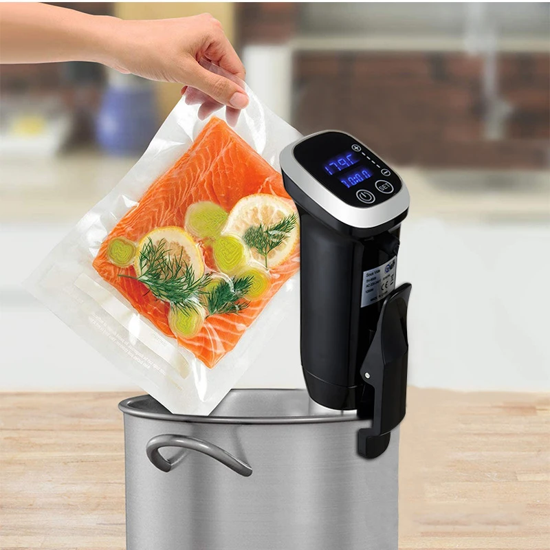 IPX7 مقاوم للماء Sous Vide طبا - مراجعة Digital Sous Vide Precision Cooker وسعره