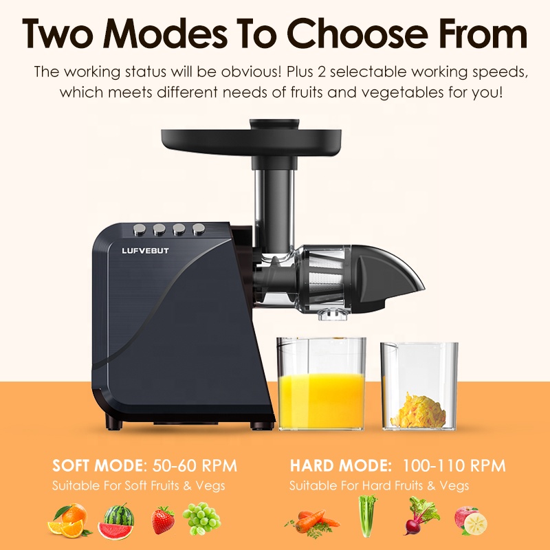 عصارة كهربائية بطيئة متعددة ال - مراجعة Electric Slow Juicer Cold Press وسعره