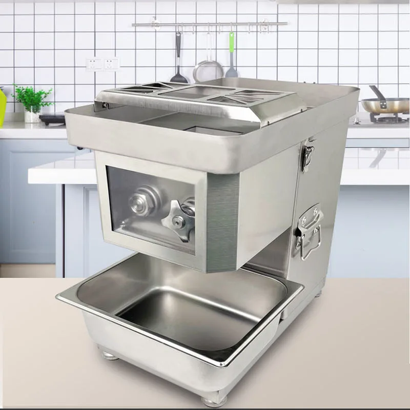 آلة تقطيع اللحوم الكهربائية لل - مراجعة Automatic Meat Slicer Home وسعره