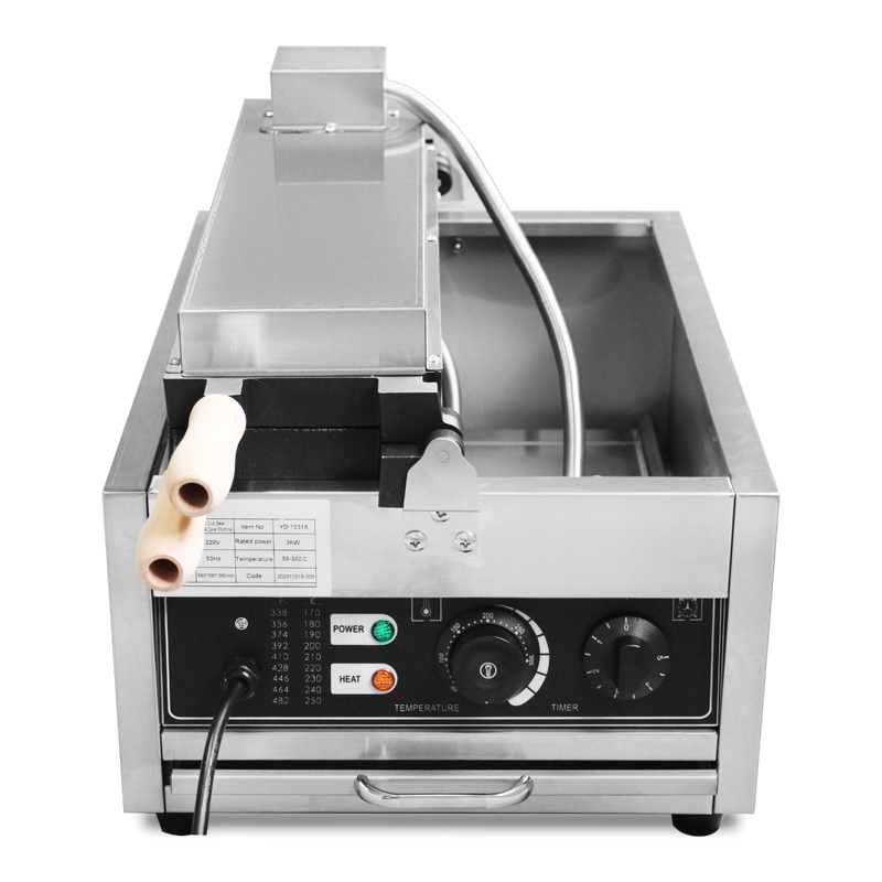 آلة تجارية لصنع الوافل على شكل - مراجعة Mini Waffle Maker Machine وسعره