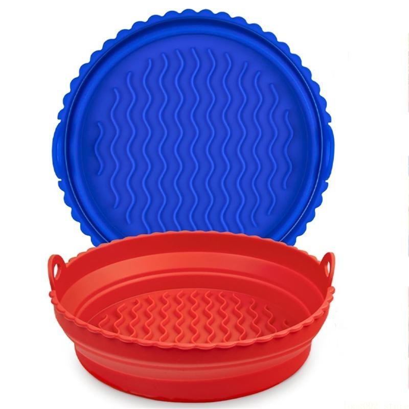D0AB 2-Pack سلة أوعية سيليكون  - مراجعة Air Fryer Silicone Pot Liner وسعره