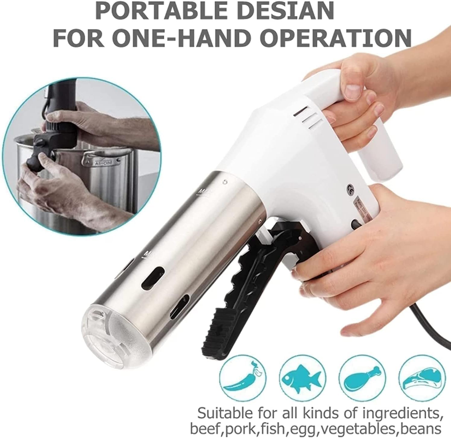 SmartChef Sous Vide Machine 18 - مراجعة Digital Sous Vide Precision Cooker وسعره