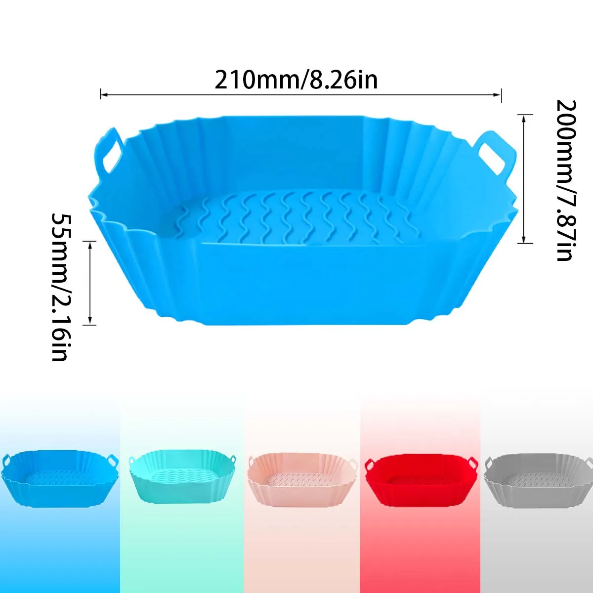 أوعية سيليكون للقلاية الهوائية - مراجعة Air Fryer Silicone Pot Liner وسعره