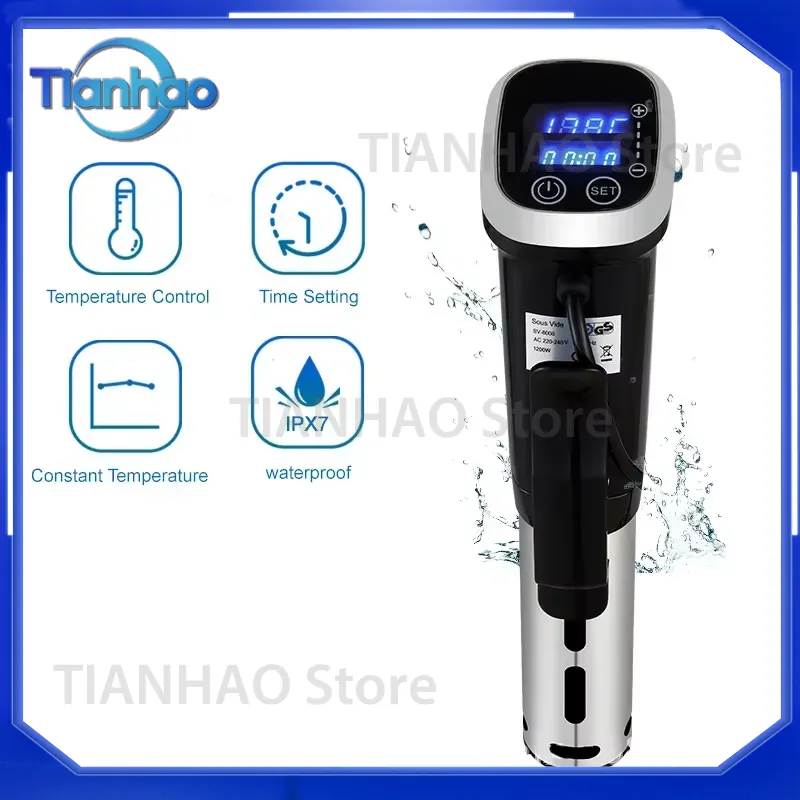 جهاز طهي سو فيد دقيق مقاوم للم - مراجعة Digital Sous Vide Precision Cooker وسعره