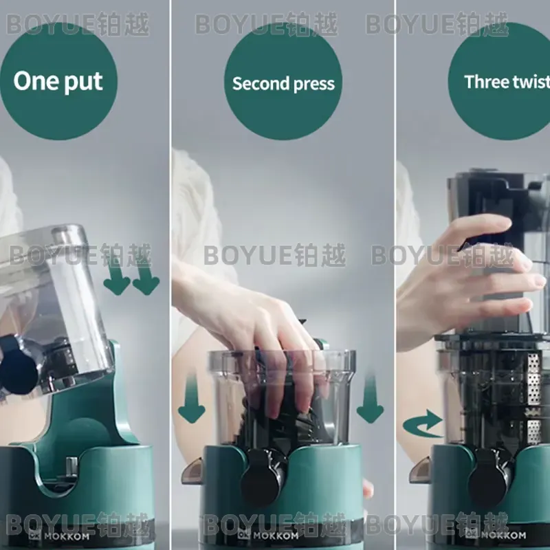 عصارة كهربائية بطيئة كبيرة الس - مراجعة Electric Slow Juicer Cold Press وسعره