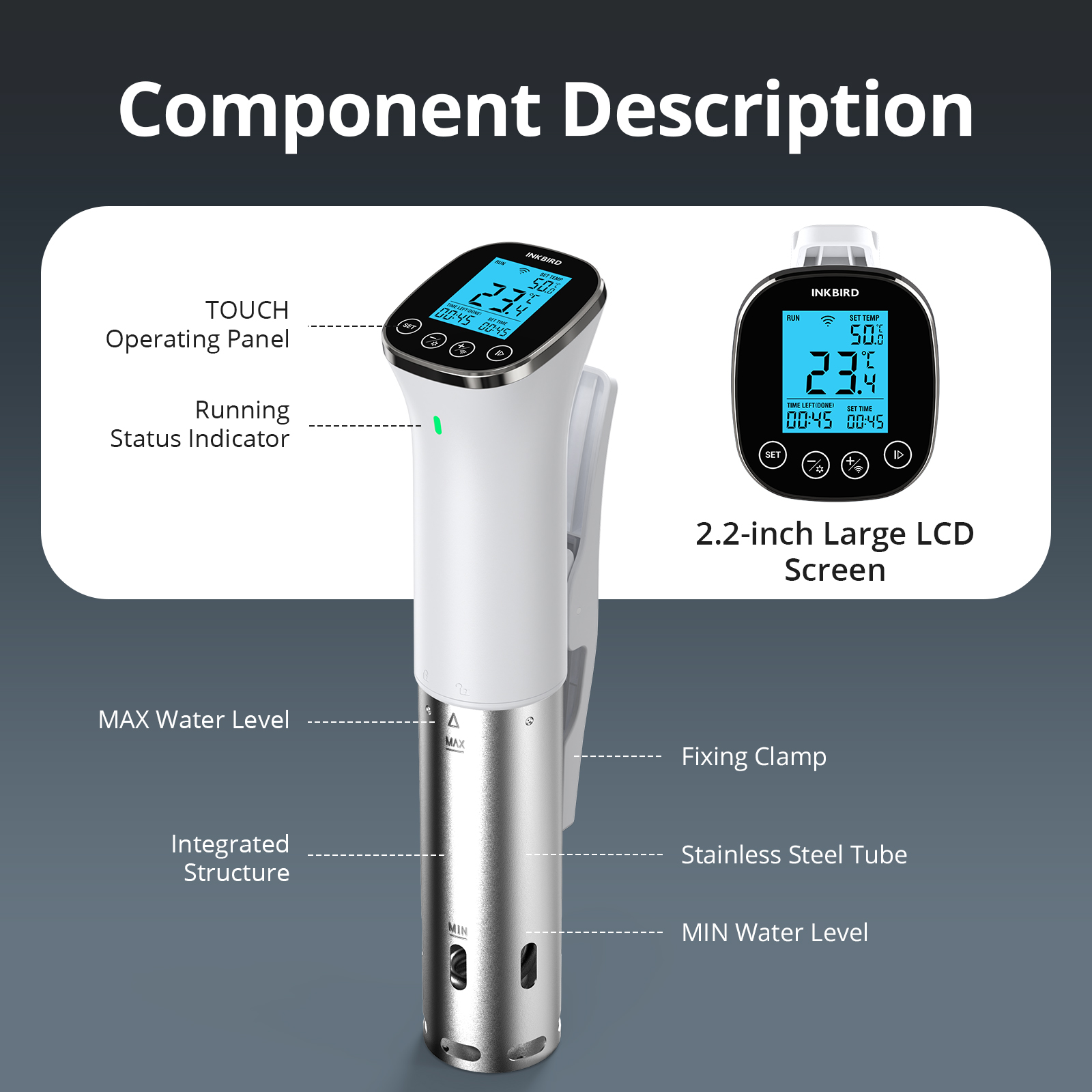 إنكبيرد SSV-103-W جهاز طهي بال - مراجعة Digital Sous Vide Precision Cooker وسعره