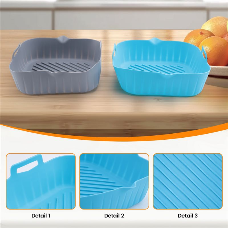جديد ورائج - متوفر الآن: قطعتا - مراجعة Air Fryer Silicone Pot Liner وسعره