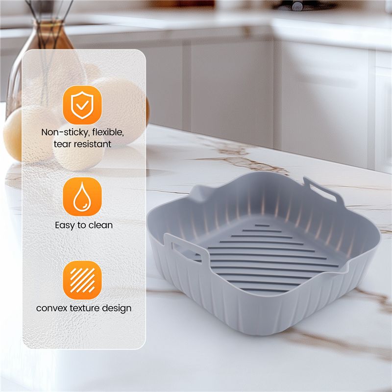 جديد ورائج - متوفر الآن: قطعتا - مراجعة Air Fryer Silicone Pot Liner وسعره