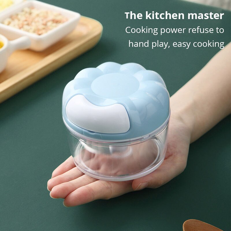 1 x أزرق/وردي هراسة ثوم يدوي س - مراجعة Immersion Hand Blender Set وسعره