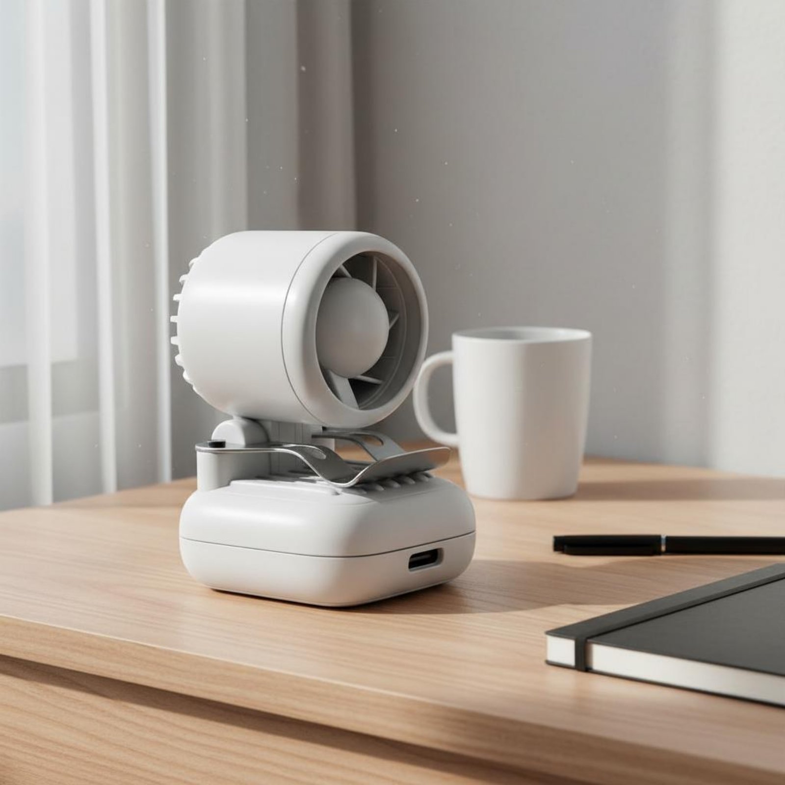 مروحة صغيرة قابلة للتعليق بمشب - مراجعة Small Appliances وسعره