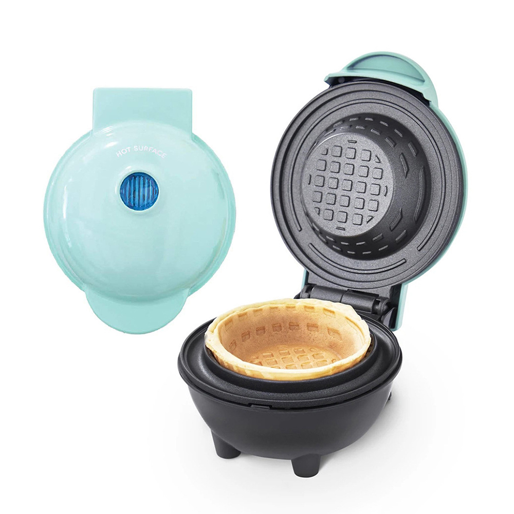 صانع وعاء الوافل الصغير الجديد - مراجعة Mini Waffle Maker Machine وسعره