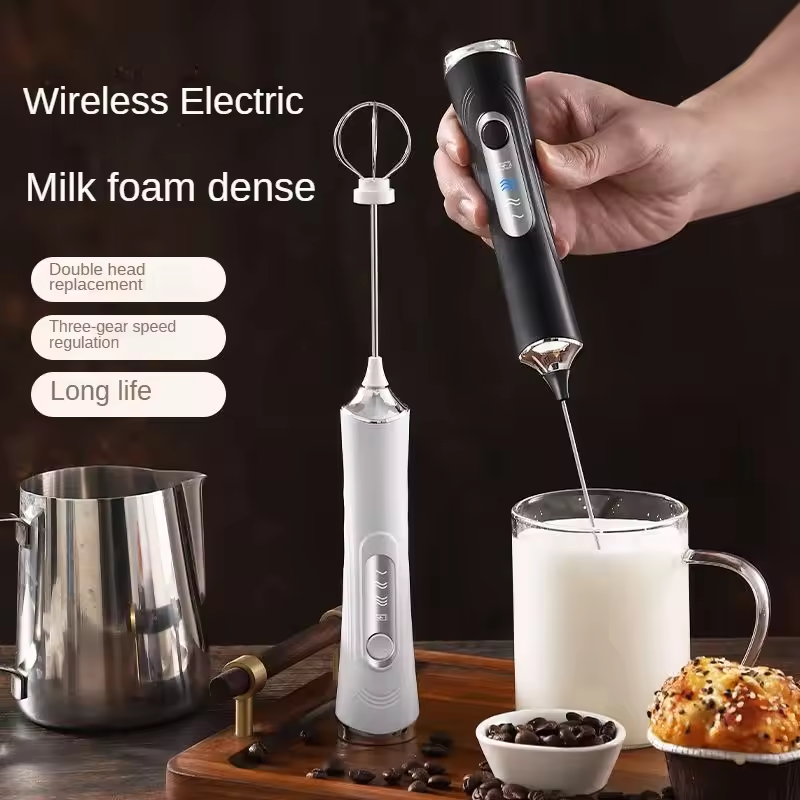 خلاط حليب كهربائي محمول يعمل ب - مراجعة Electric Milk Frother Handheld وسعره
